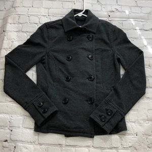 Aeropostale Grey Womens Pea Coat